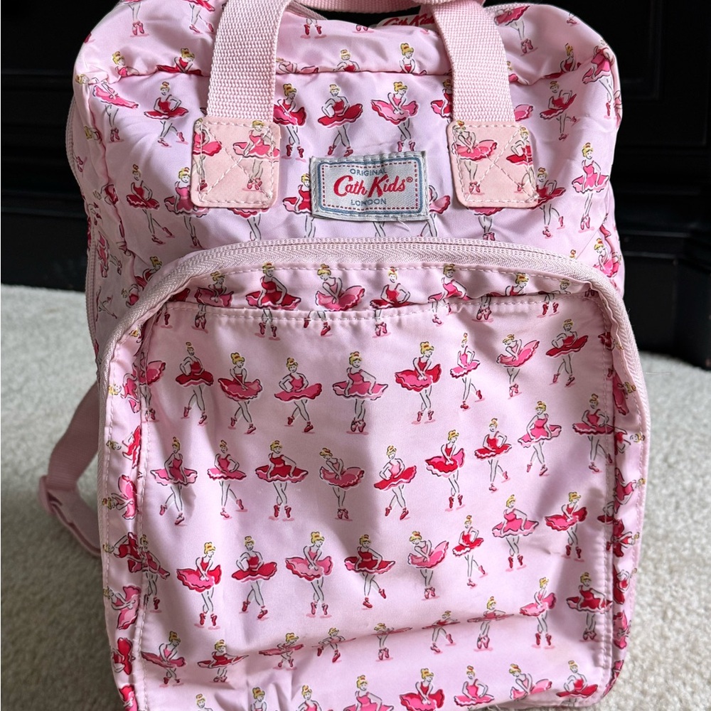 Cath Kidston Pink Dancer Print Backpack
